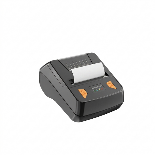 Portable Wireless Bluetooth 80mm Thermal Receipt & Label Printer with 1 Roll - Bisofice