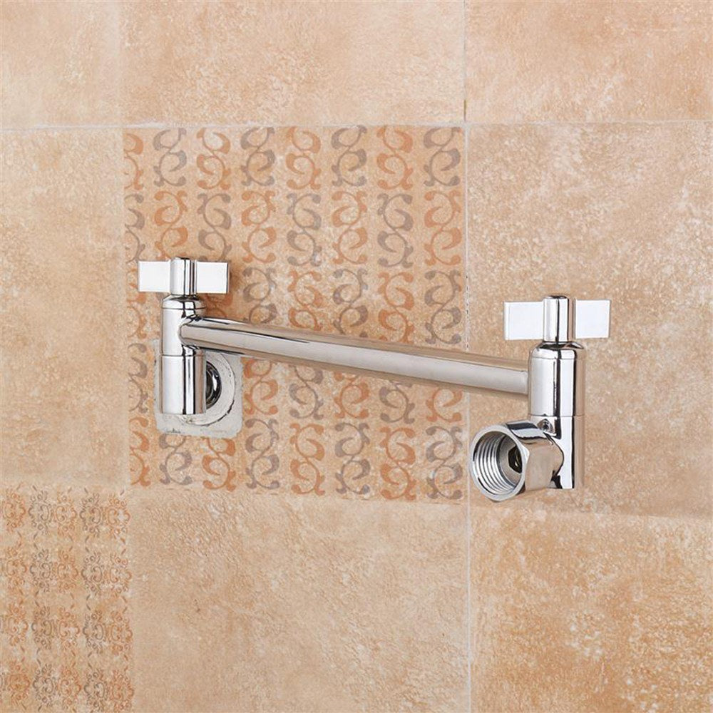 Adjustable Shower Arm Extension with Lock Joints