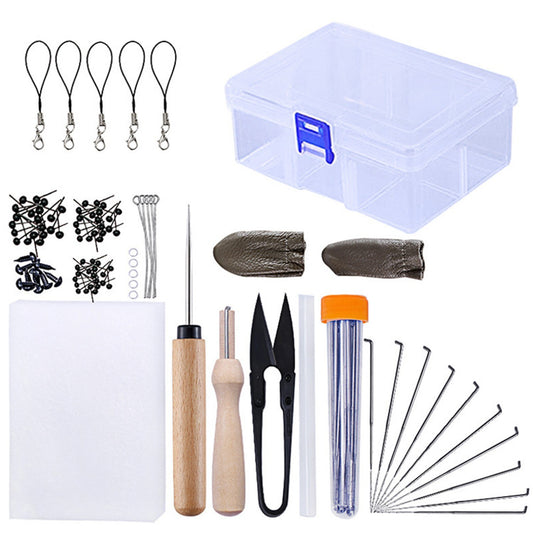 54PCS Needle Felting Starter Kit for DIY Crafting & Home Office Art Supplies