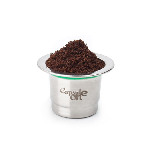 Dual-Use Stainless Steel Refillable Coffee Capsules