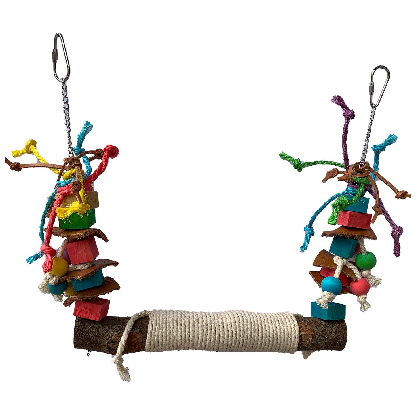 Bird Chewing Toy Swing Perch