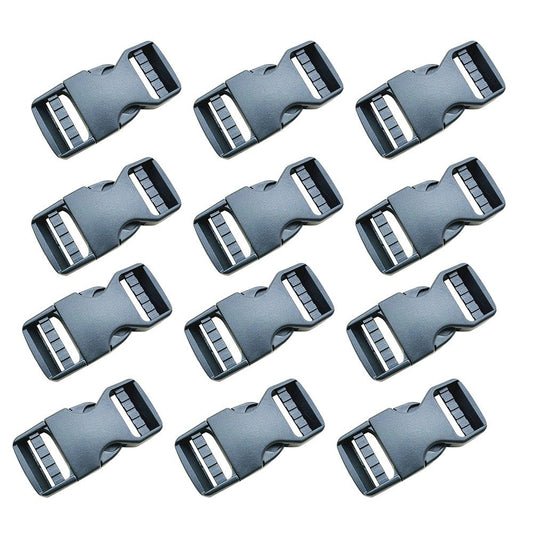 12 Pack Dual-Release Plastic Buckles