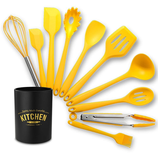 10-Piece Silicone Kitchen Utensil Set