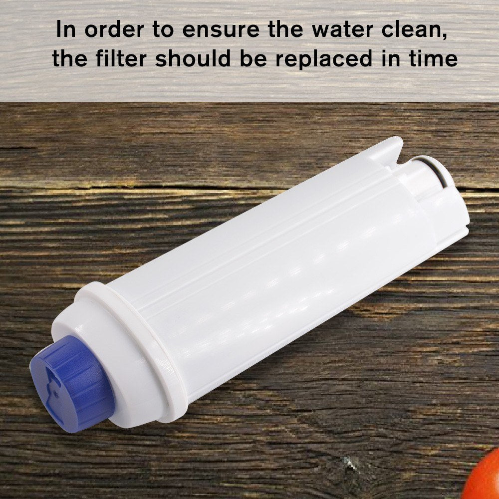 2-Pack Activated Carbon Water Filters for Delonghi DLS C002 Coffee Machines