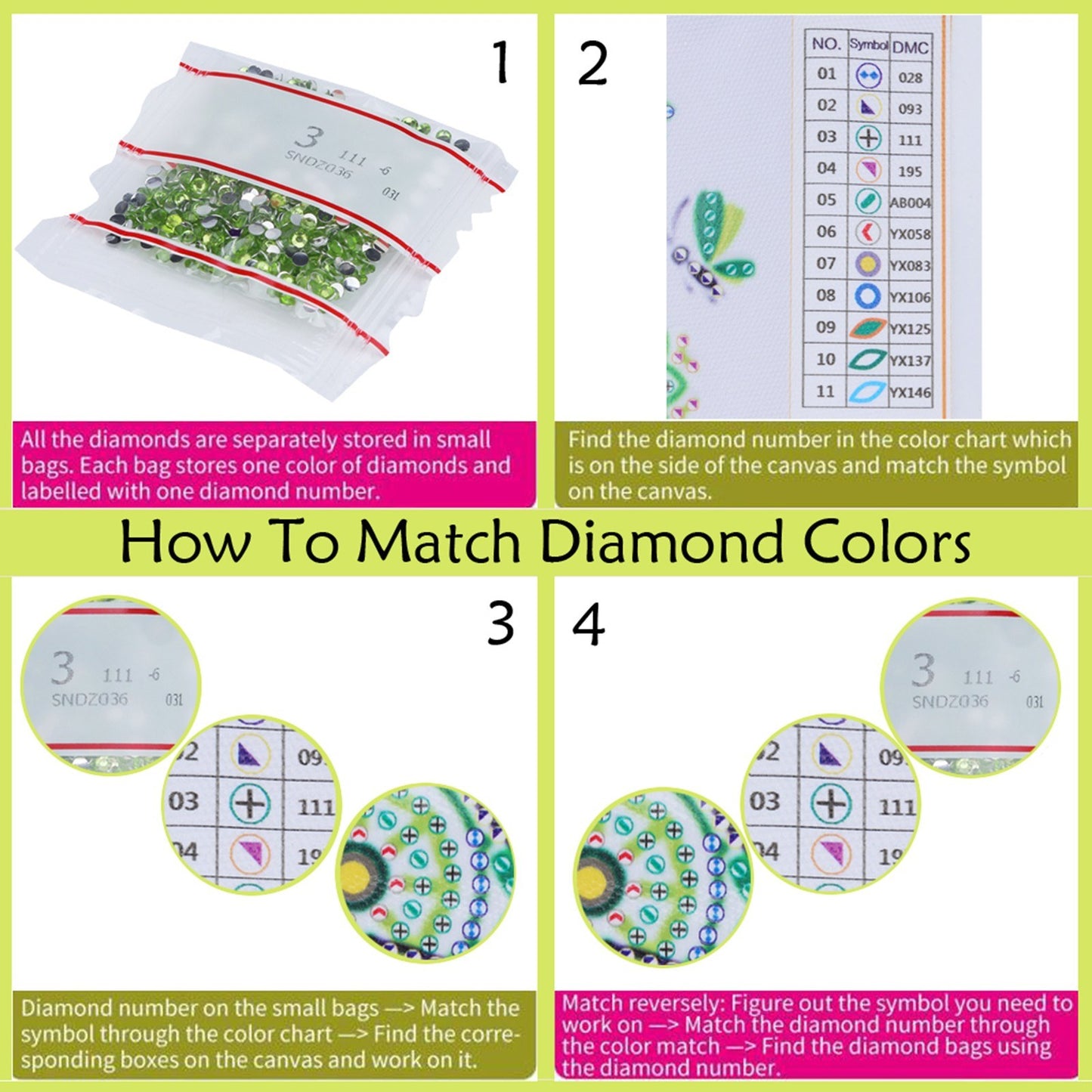 Cute Tortoise 5D Diamond Painting Kit - Full Drill 150x150mm Embroidery Decor for Kids