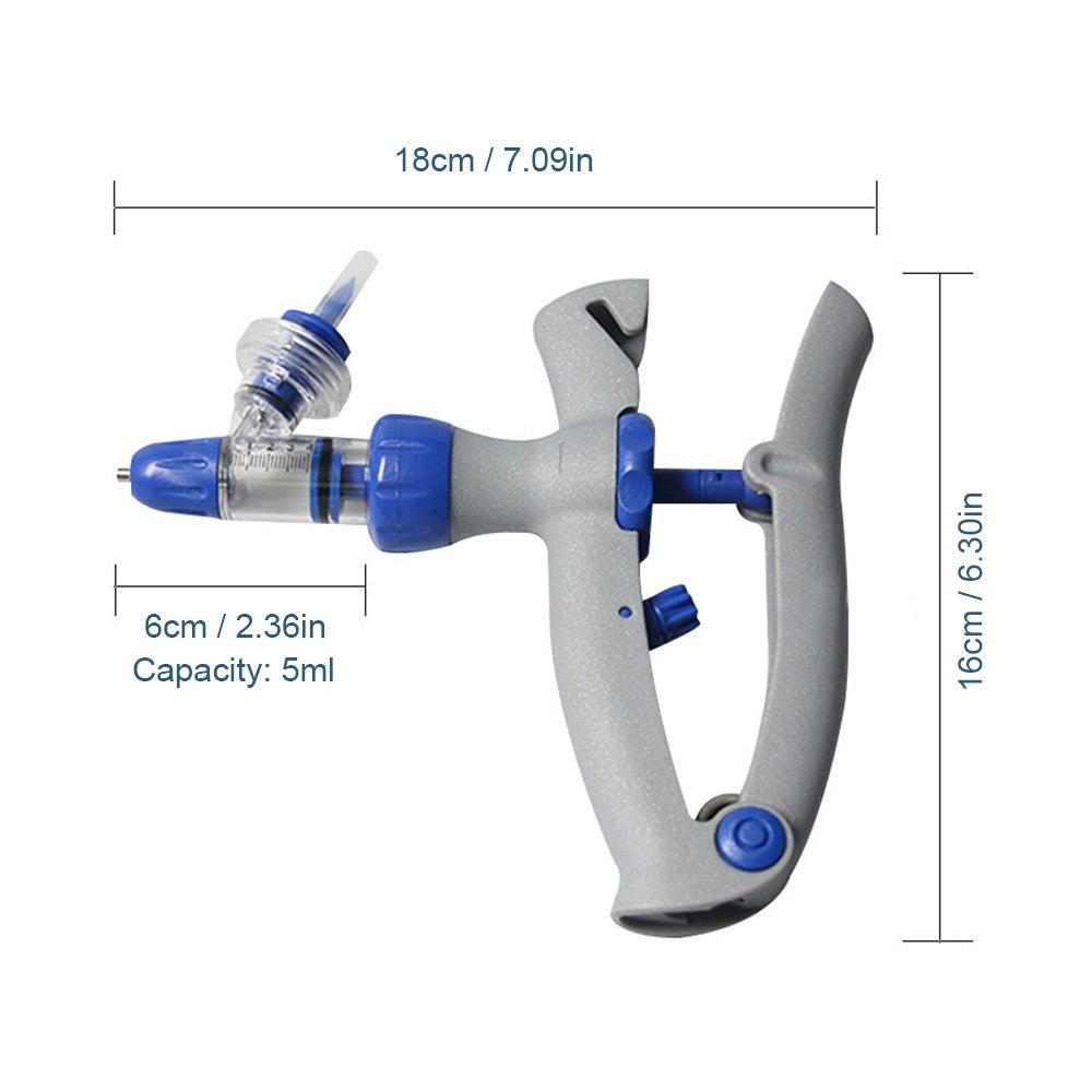 5ml Adjustable Continuous Cattle Syringe Gun