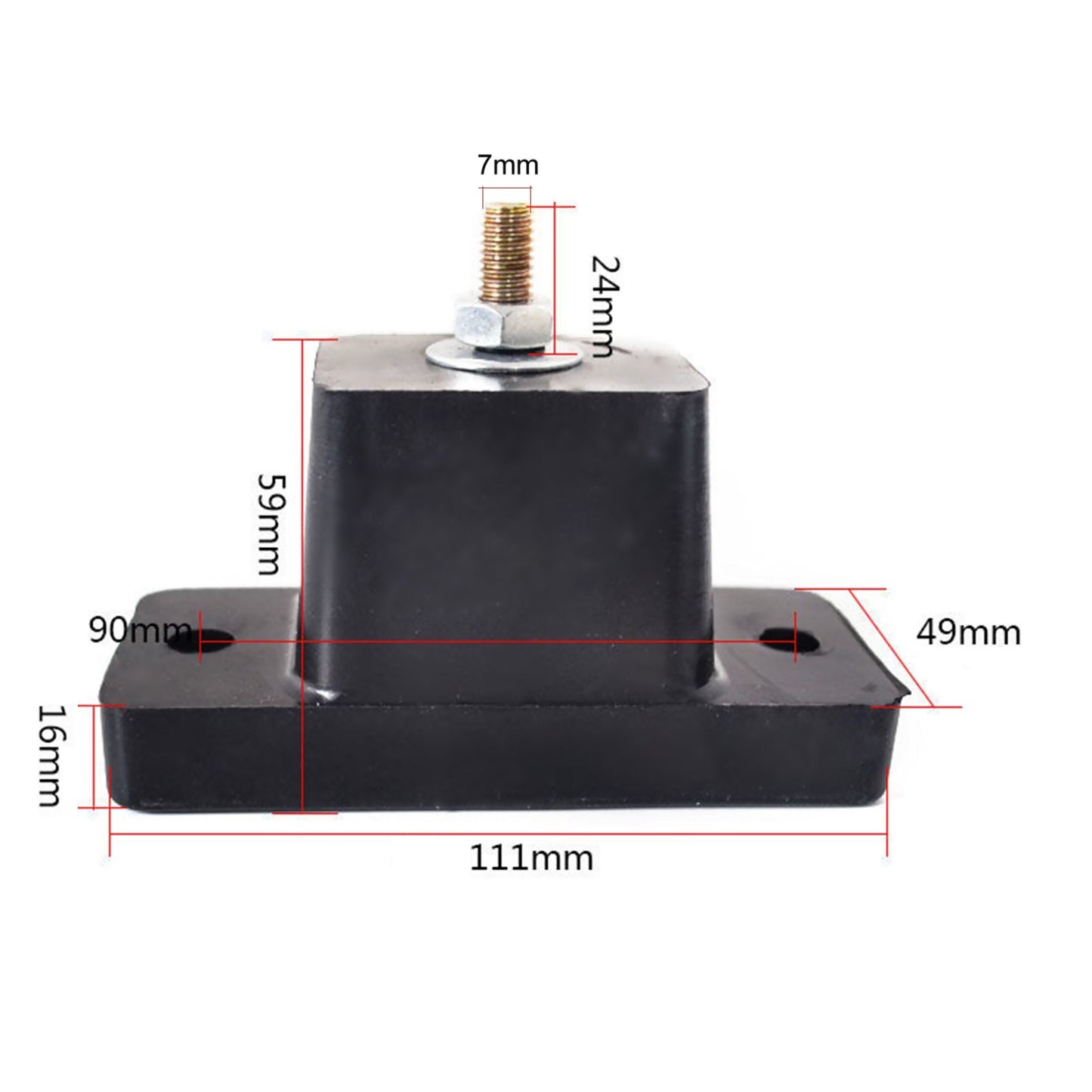 Rubber Vibration Mounting Bracket for Air Conditioners