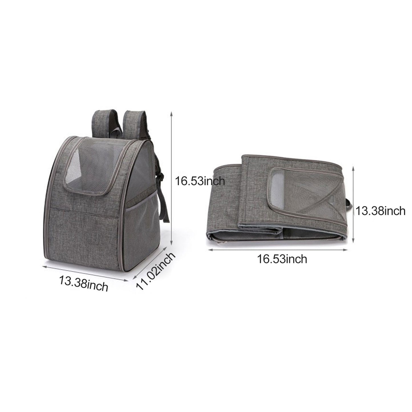 Foldable Cat Carrier Backpack for Pets