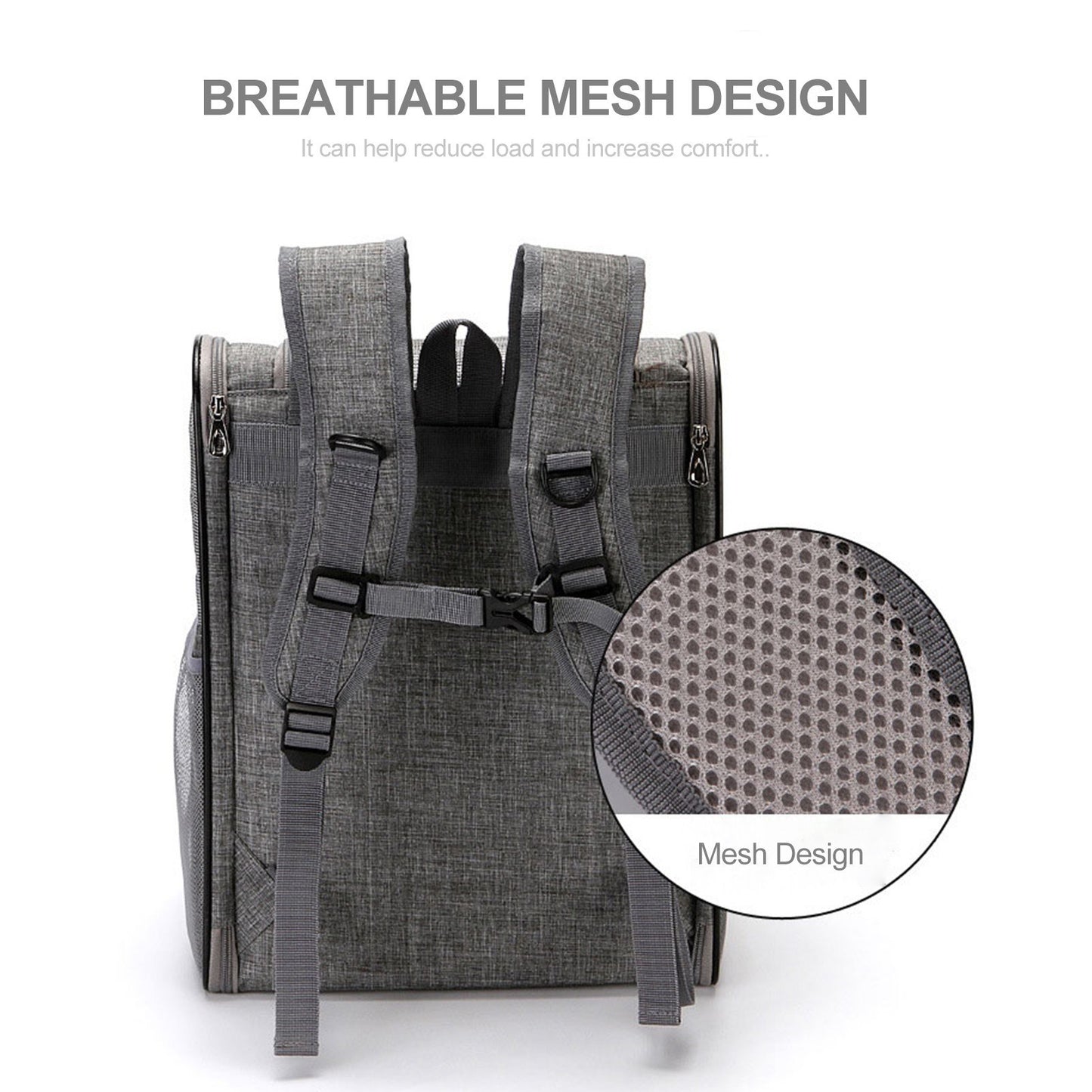 Foldable Cat Carrier Backpack for Pets