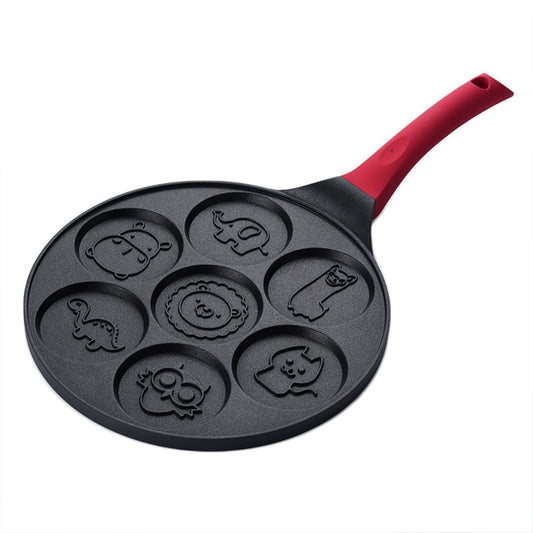 Non-Stick Griddle Pan with Pancake Molds