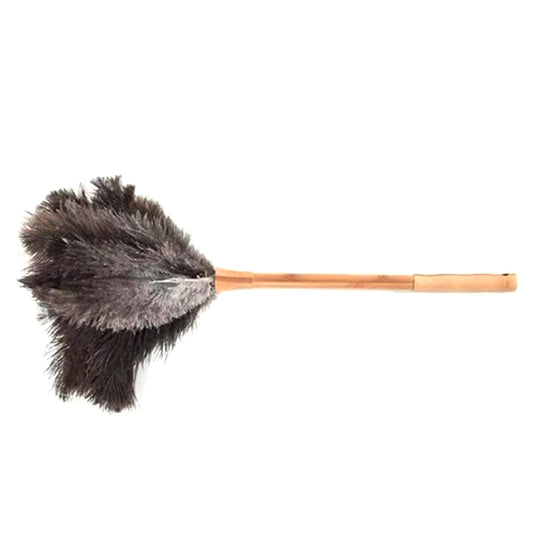 Premium Ostrich Feather Duster - Natural & Fluffy Clean