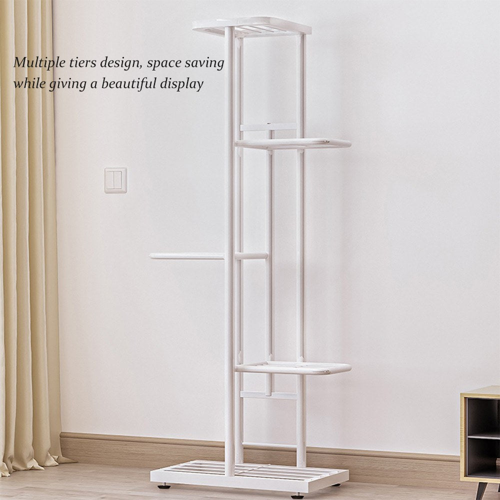 5-Tier Heavy Duty Plant Stand Display Shelf for Potted Flowers and Potting Storage