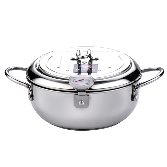 Stainless Steel Deep Fryer Pot