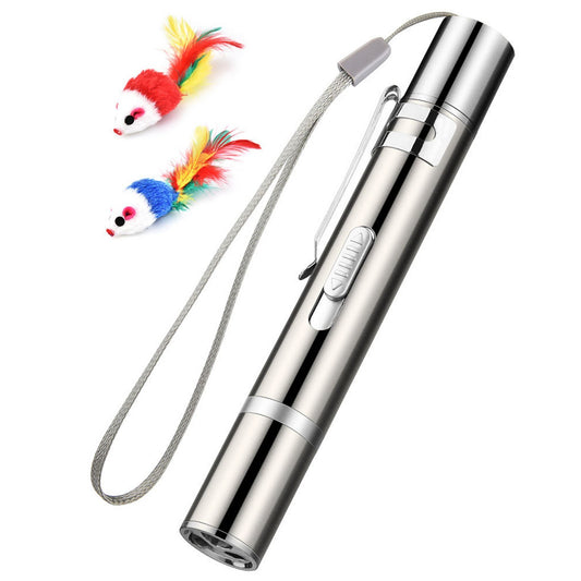 Interactive Cat Teasing Pen Laser Toy