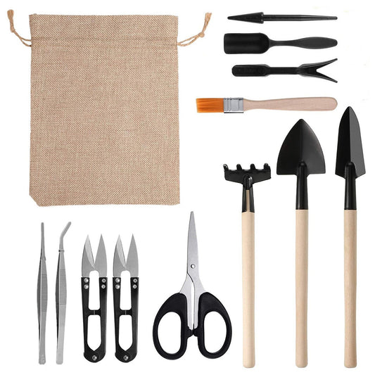 13-Piece Mini Garden Tool Set for Planting