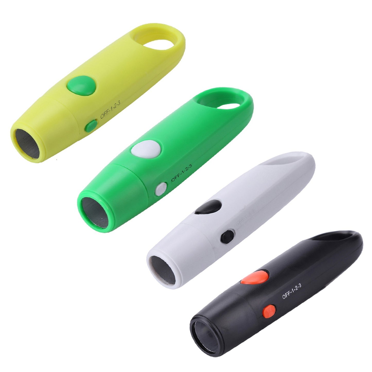 Black Electronic Whistle for Outdoor Sports & Games - 4PCS CR2302 Included