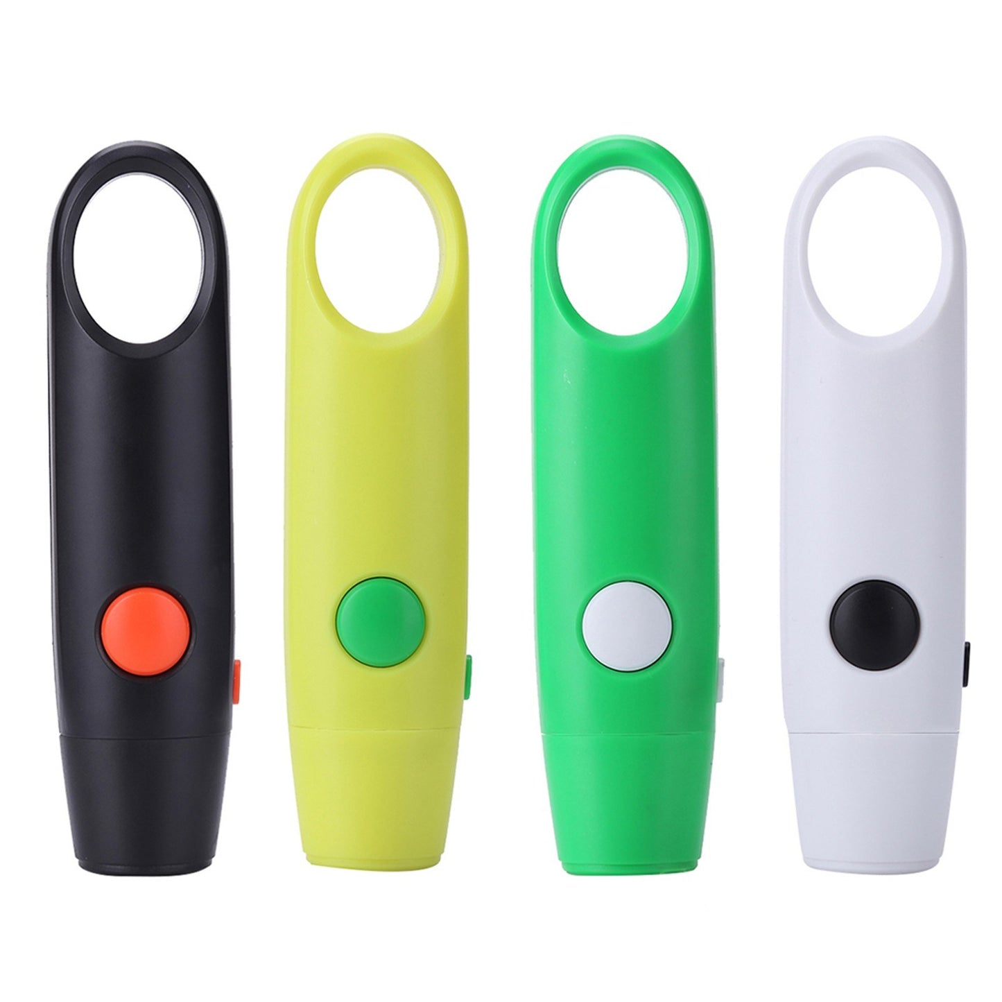 Black Electronic Whistle for Outdoor Sports & Games - 4PCS CR2302 Included