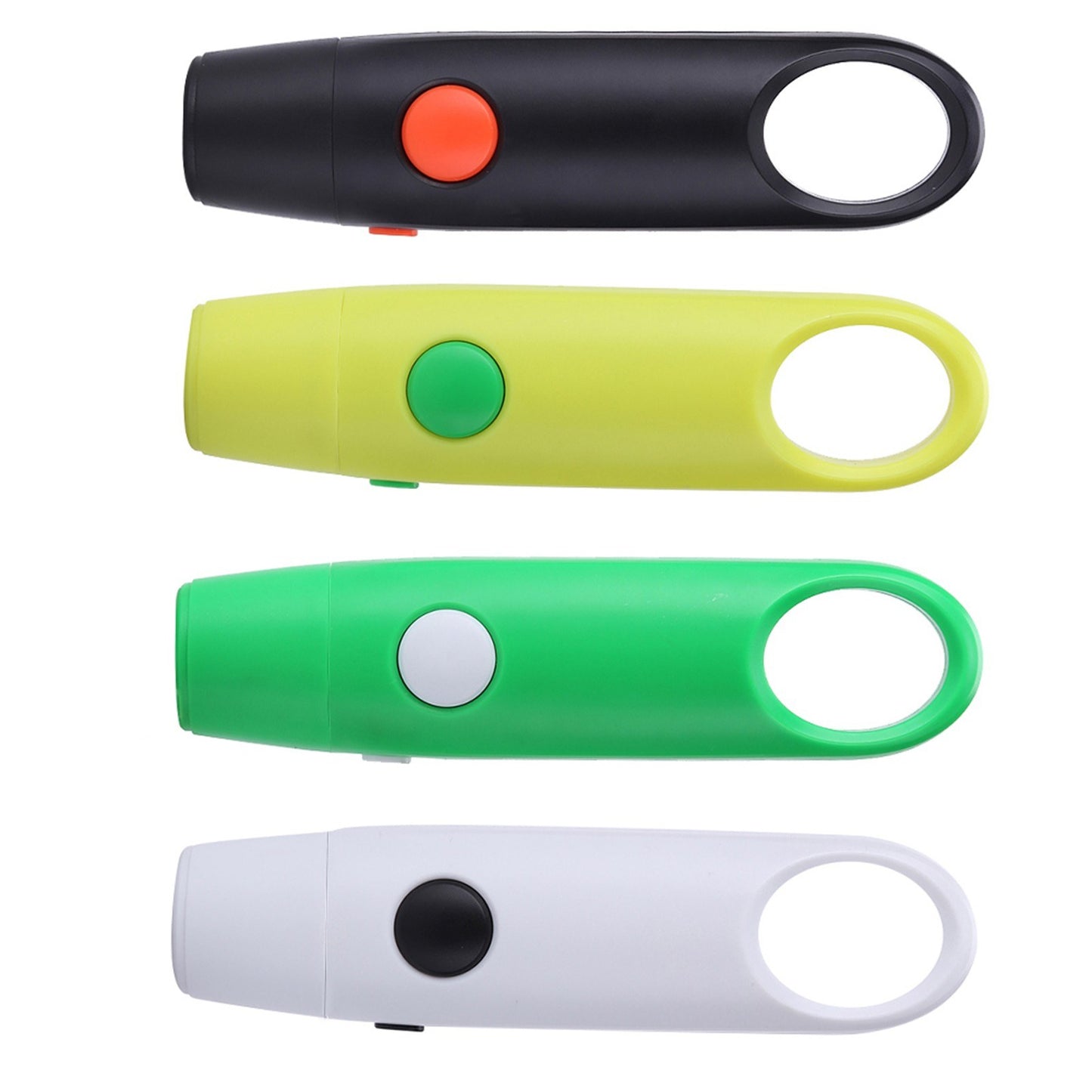 Black Electronic Whistle for Outdoor Sports & Games - 4PCS CR2302 Included