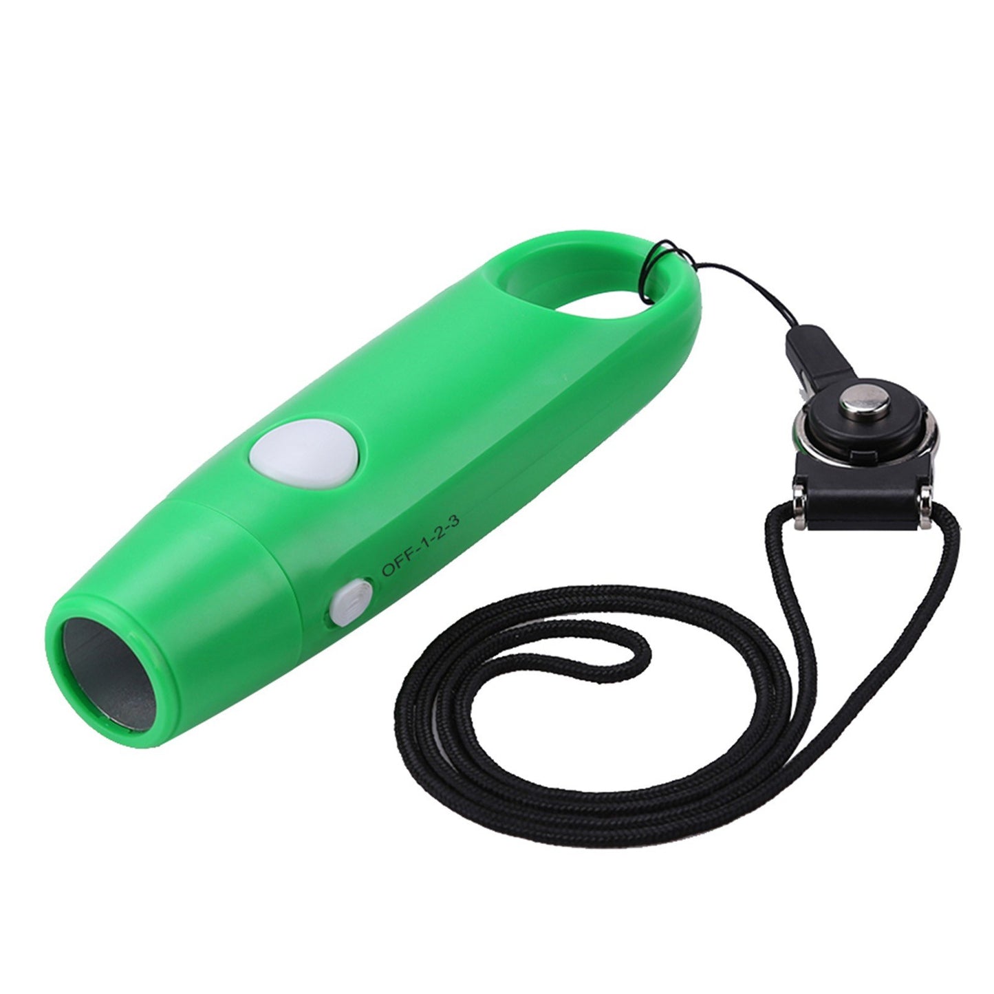 Black Electronic Whistle for Outdoor Sports & Games - 4PCS CR2302 Included
