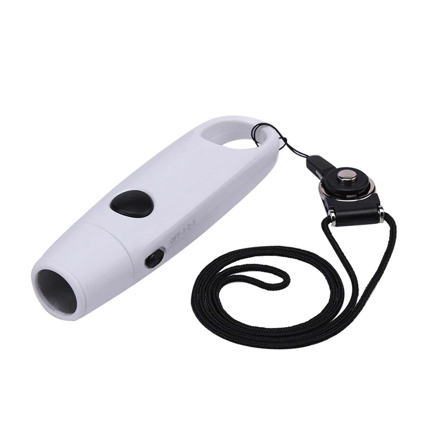Black Electronic Whistle for Outdoor Sports & Games - 4PCS CR2302 Included