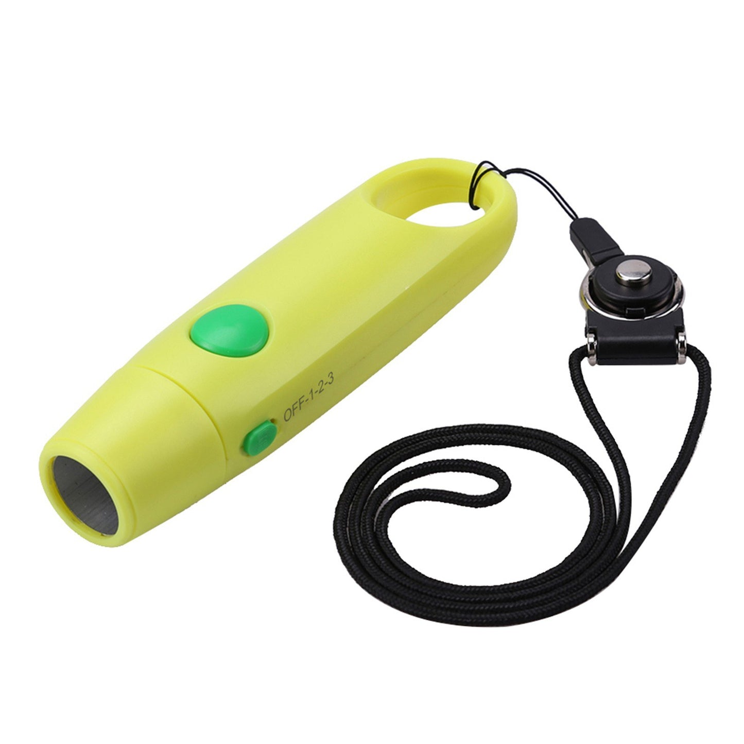 Black Electronic Whistle for Outdoor Sports & Games - 4PCS CR2302 Included