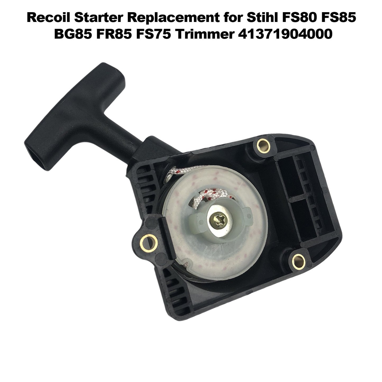 Stihl Trimmer Recoil Starter Replacement: Fits FS80, FS85, BG85, FR85, FS75 (Part 41371904000)