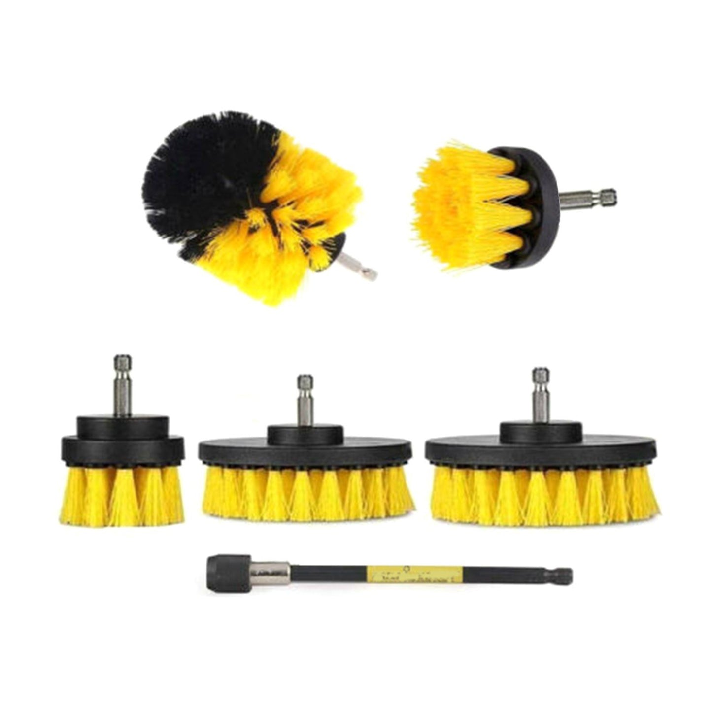 6-Piece Power Scrubber Brush Set