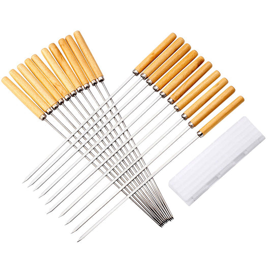 20PCS BBQ Skewers Grilling Kebabs Set