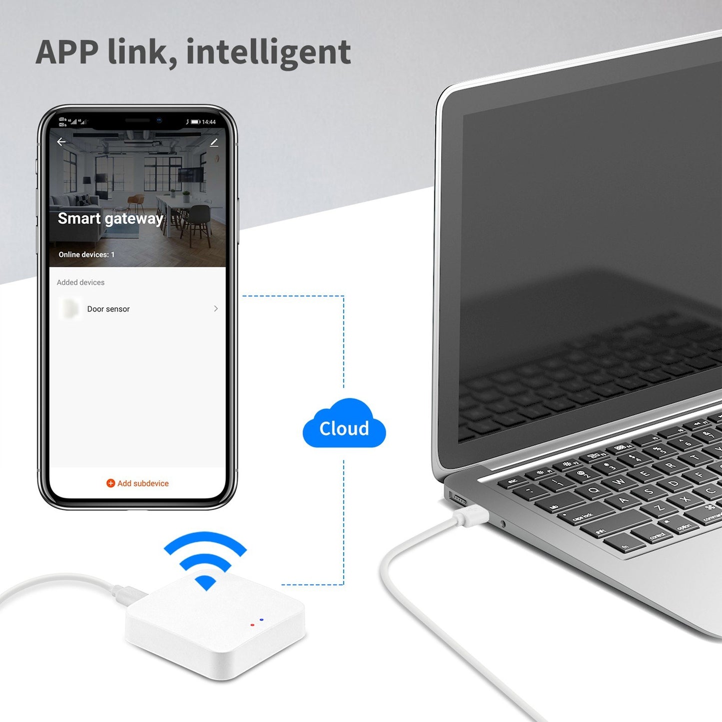Tuya ZigBee WiFi Smart Home Hub & Wireless Controller