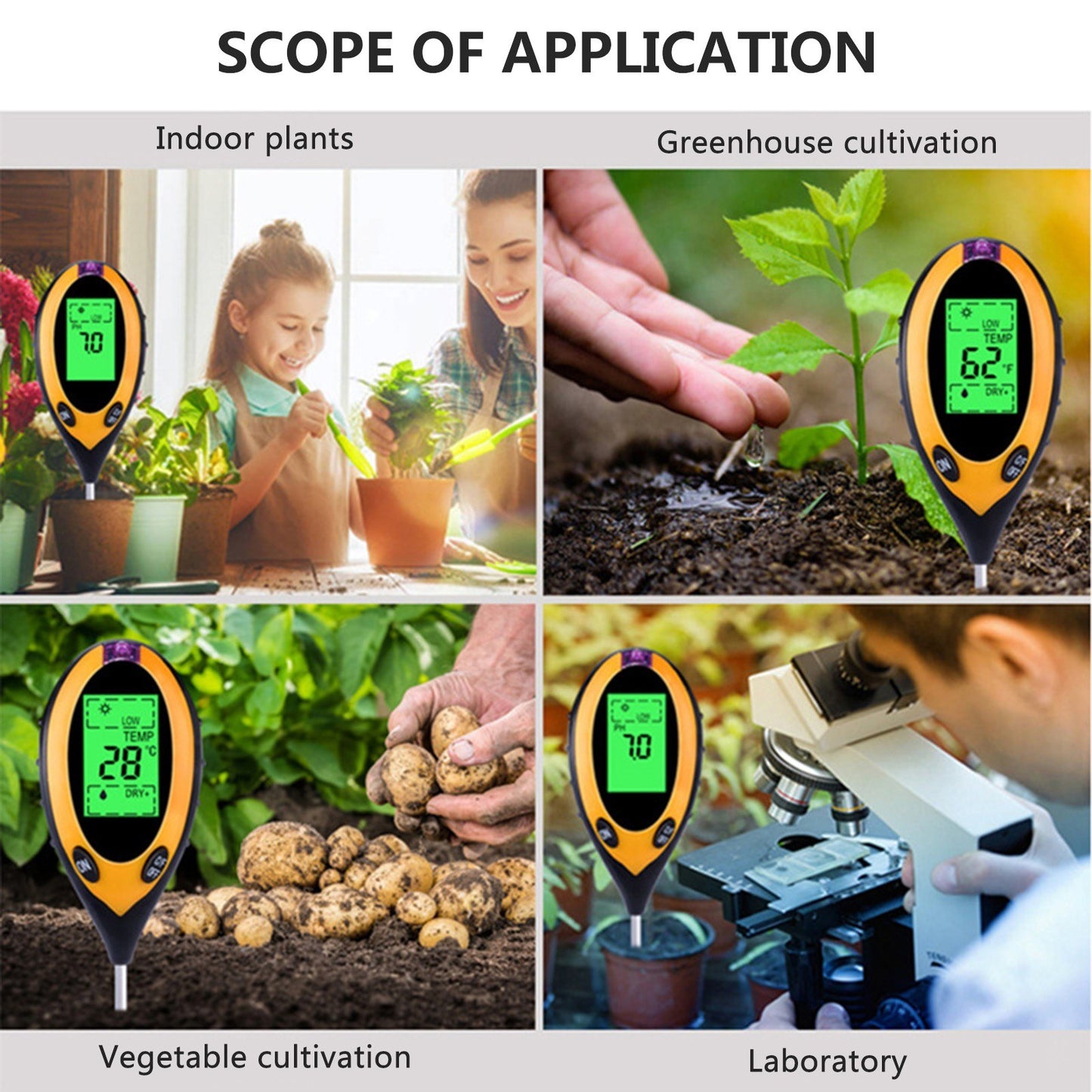 High-Precision Soil Survey Instrument for Plants