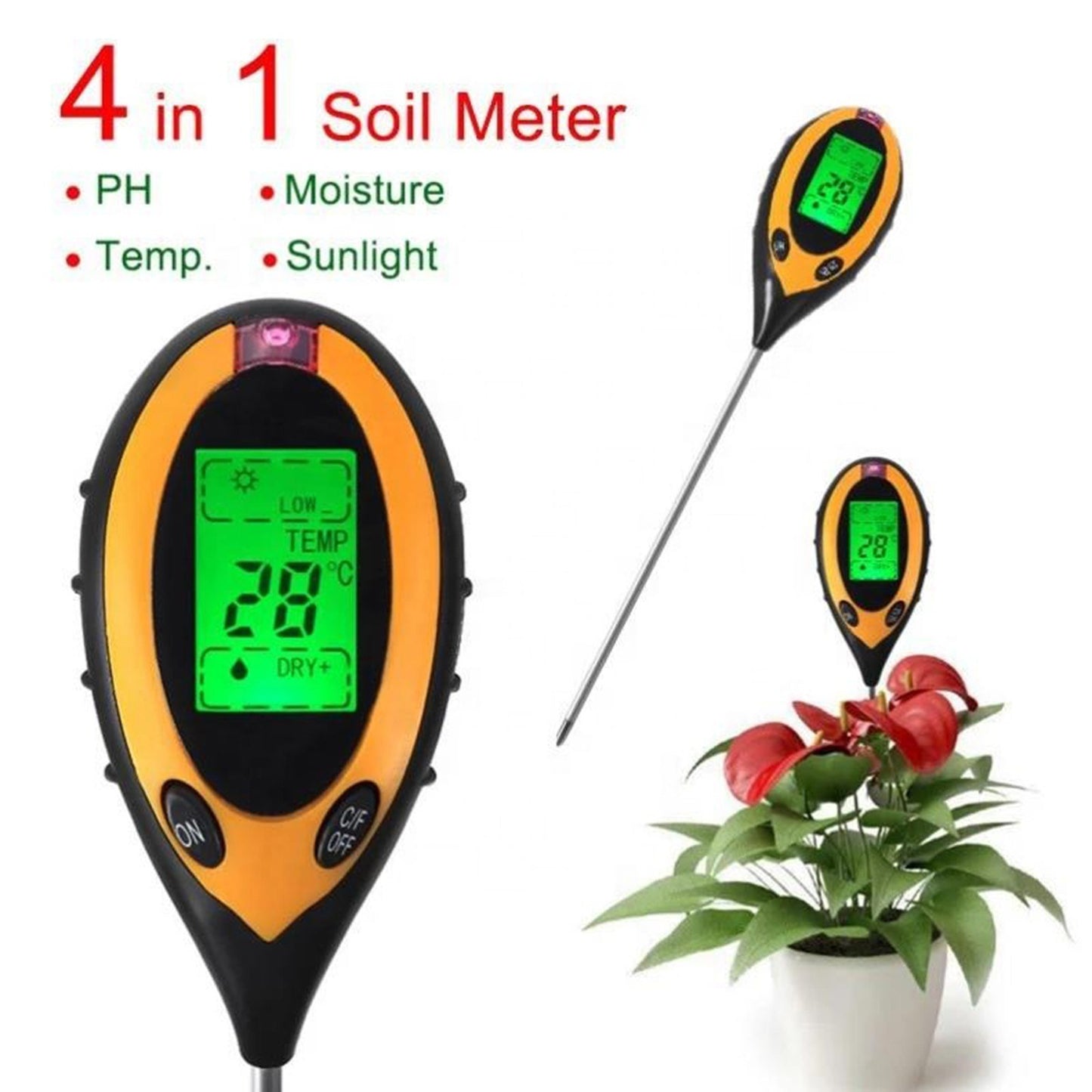 High-Precision Soil Survey Instrument for Plants