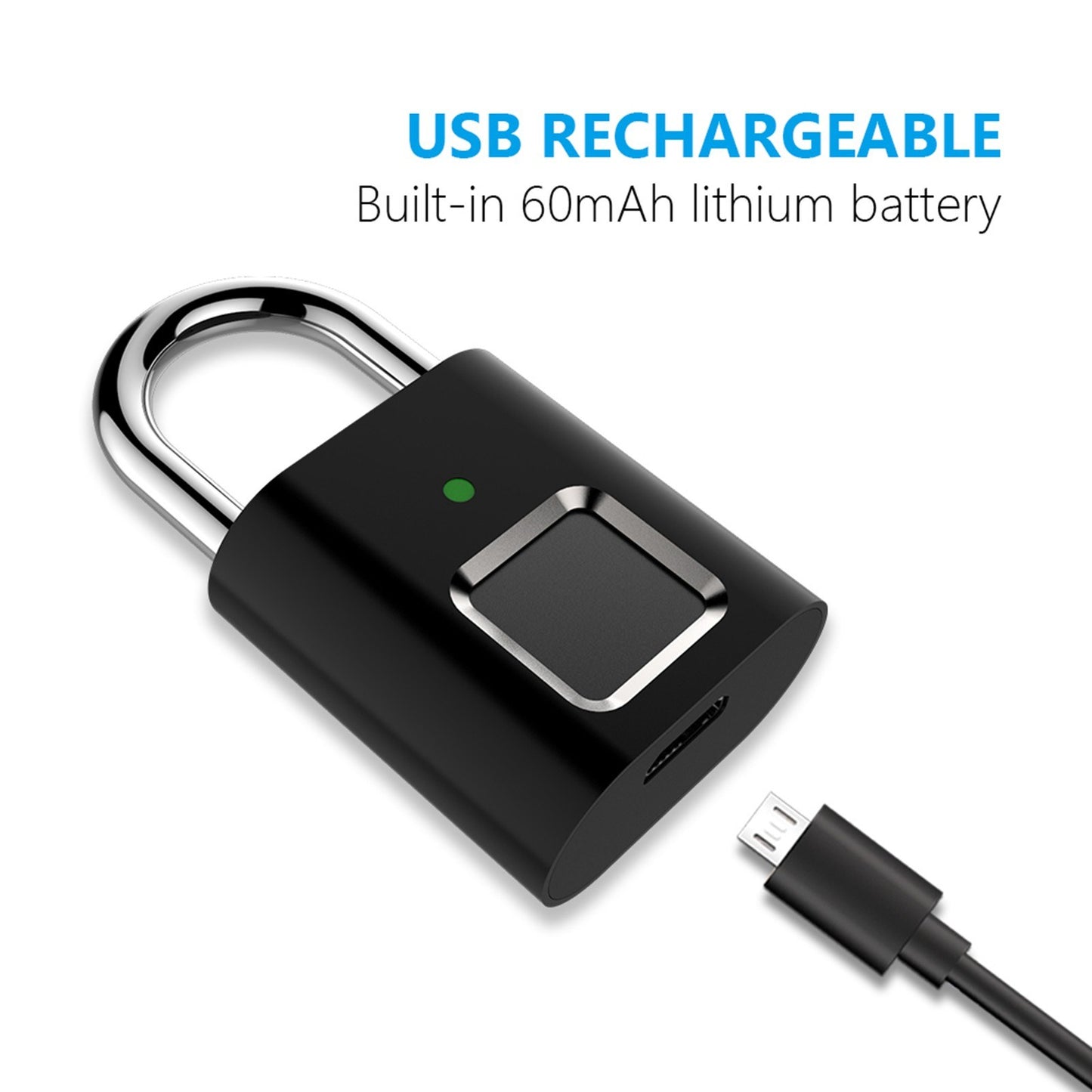 Smart Biometric Fingerprint Padlock