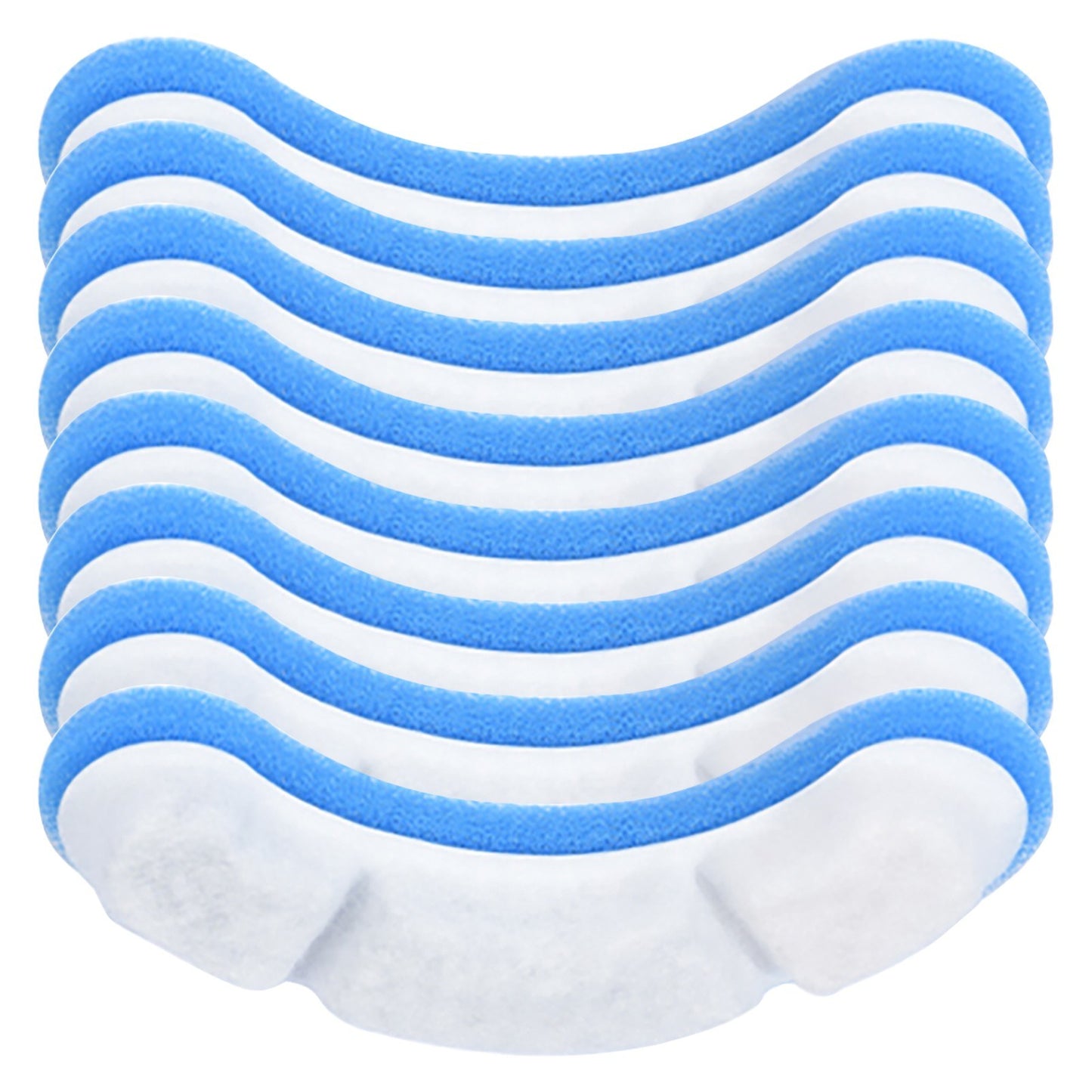 8-Pack Replacement Filters for 61oz/1.8L Transparent Cat Water Fountain