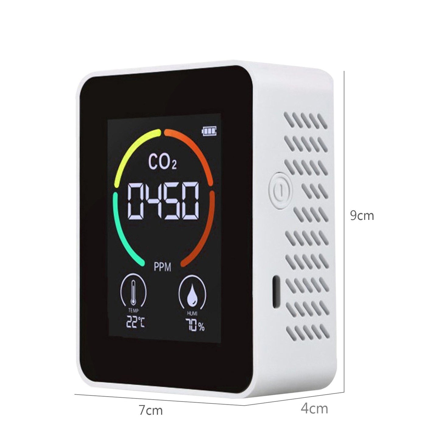 3-in-1 CO2 Air Analyzer & Carbon Dioxide Detector