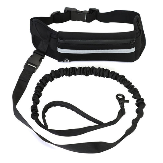 Hands-Free Dog Leash with Adjustable Waist Belt