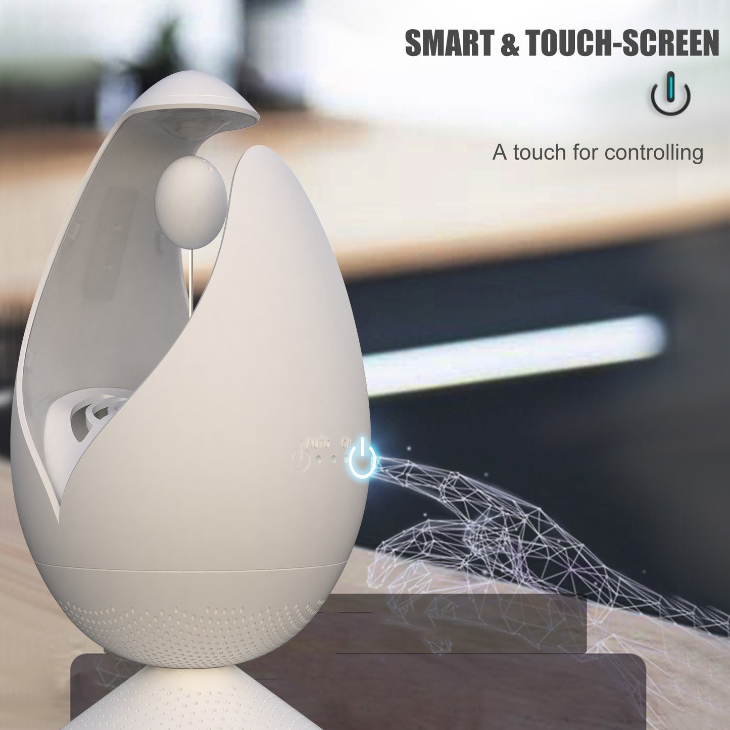 Powerful Indoor Fly & Mosquito Trap with Suction Fan