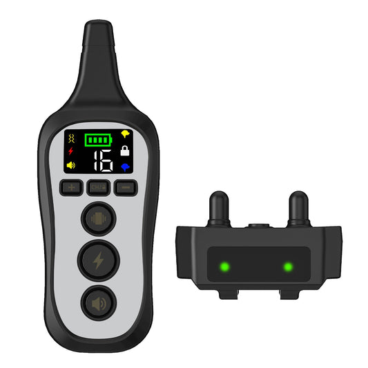 Remote Ultrasonic Dog Trainer with Electric Shock Collar