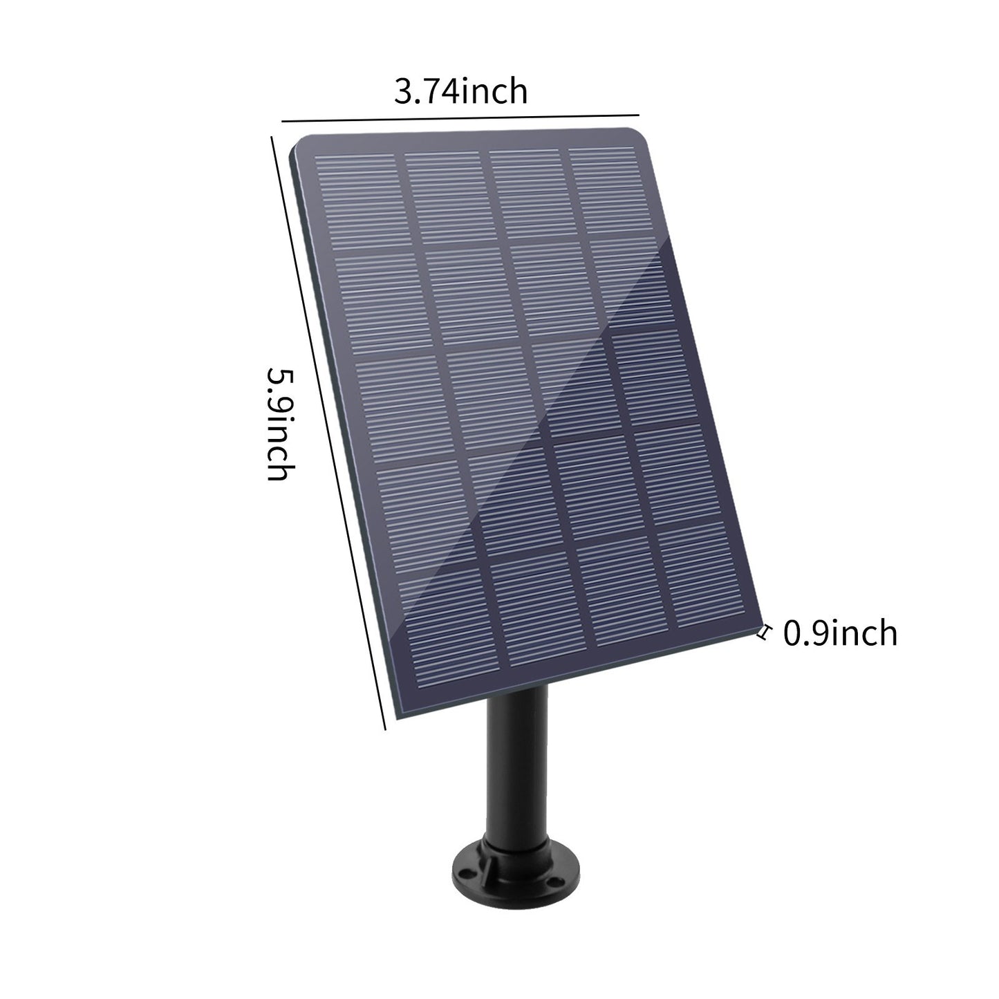 2.5W Solar Fountain Pump with 4 Nozzles - DIY Birdbath, Submersible Water Pump, Wall-Mounted, Plug-In for Fish Tank, Garden, Pool, Aquarium