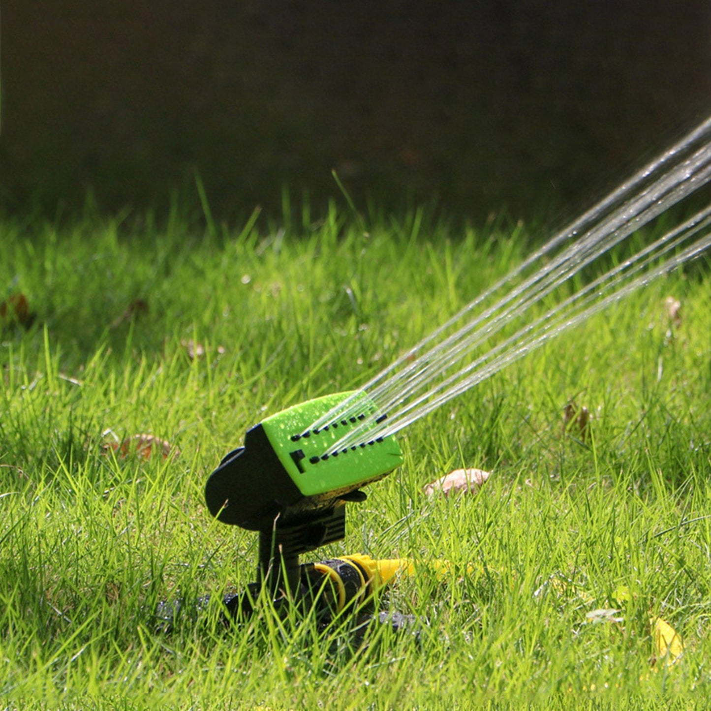 Adjustable 180° Rotating Lawn Sprinkler - Large Coverage Garden Irrigation System