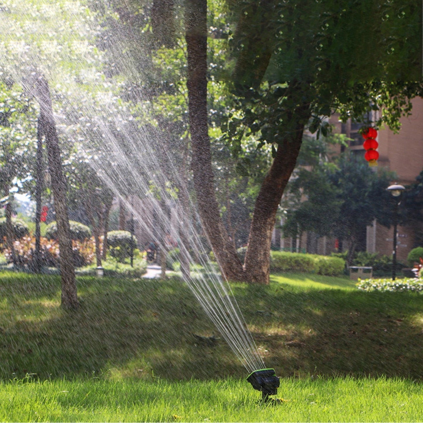 Adjustable 180° Rotating Lawn Sprinkler - Large Coverage Garden Irrigation System