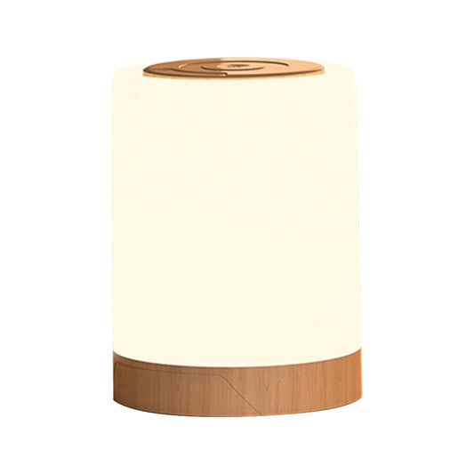 Touch Sensor Bedside Table Lamp - White & RGB Adjustable Night Lights with Timer & Brightness Modes for Bedroom, Living Room, Office, Breastfeeding