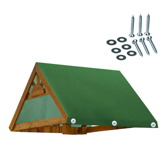 Waterproof UV Protection Playground Canopy Cover for Outdoor Playset, 43 x 90 In