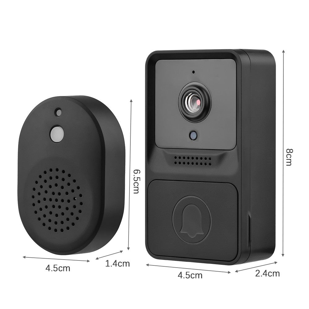 Wireless 1080P Smart Security Doorbell Camera with Night Vision and 2-Way Audio