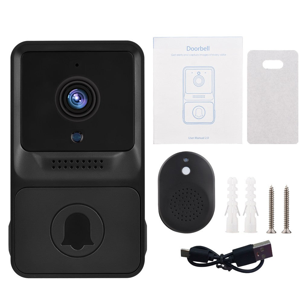 Wireless 1080P Smart Security Doorbell Camera with Night Vision and 2-Way Audio