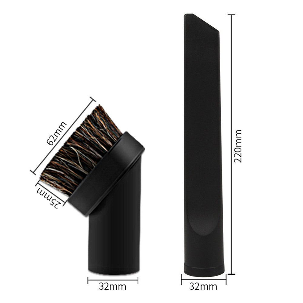 6-Piece Horse Hair Brush Set for Dyson V6-V15 Vacuum Cleaners