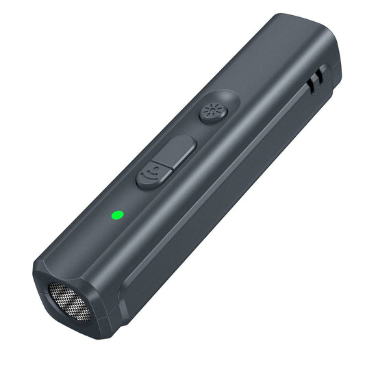 USB Rechargeable Ultrasonic Dog Repeller & Trainer with LED Indicator and Lanyard