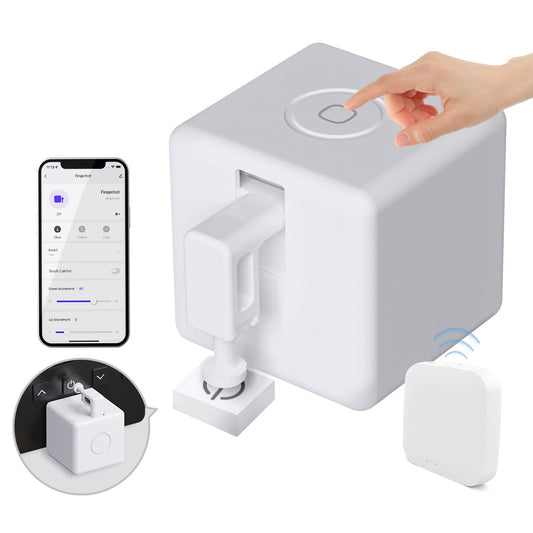 Tuya V3 Smart Fingerbot Wireless Light Switch with BT Hub & Gateway