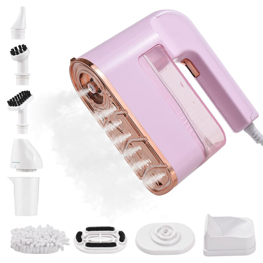 1200W Portable Steamer Iron - 120ml Capacity, Multipurpose Dust & Wrinkle Remover for Clothes, Fabrics, Furniture, Mirrors & More
