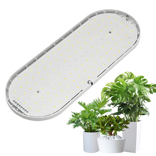 Full Spectrum LED Grow Light, 10W with Timer 2H/4H/8H, 4 Dimmable Levels, for Indoor Plants, Flowers, Seedlings, Vegetables, Peppers - Hanging Growing Lamps
