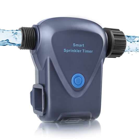 Automatic Watering Irrigation Timer with Universal 3/4-inch Connector, IP67 Waterproof, for Garden and Lawn Sprinkler System (Gateway Required)